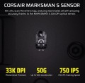Corsair Mysz bezprzewodowa Scimitar Elite Wireless SE Gun Metal 33000 DPI