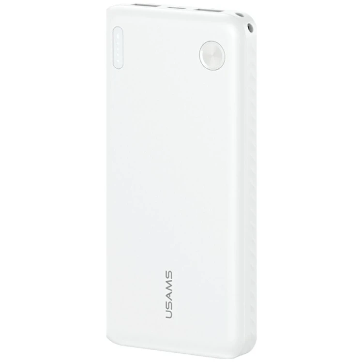 USAMS Powerbank PB83 10000mAh PD 2xUSB-A USB-C biały