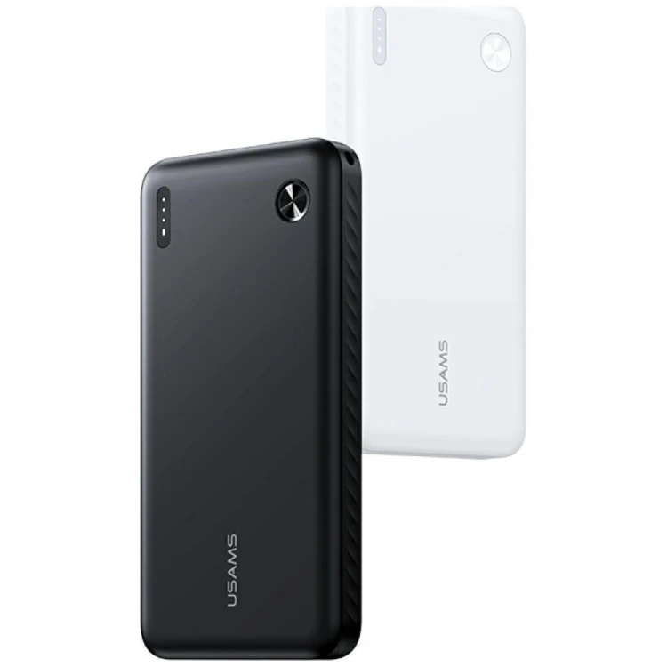 USAMS Powerbank PB83 10000mAh PD 2xUSB-A USB-C biały