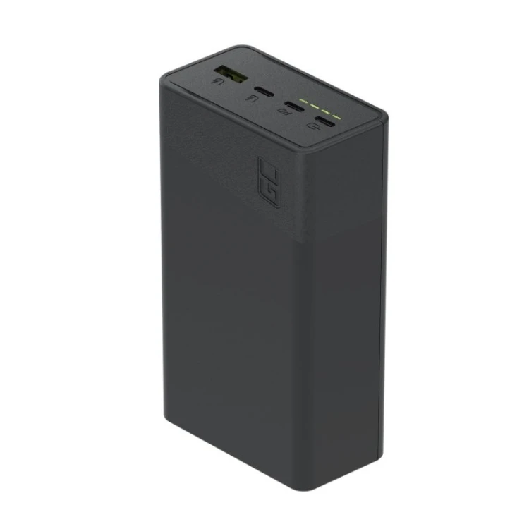 Green Cell Powerbank 30 000mAh, 22.5W, 4 porty, czarny
