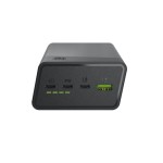 Green Cell Powerbank 30 000mAh, 22.5W, 4 porty, czarny