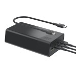 Green Cell Powerbank 30 000mAh, 22.5W, 4 porty, czarny