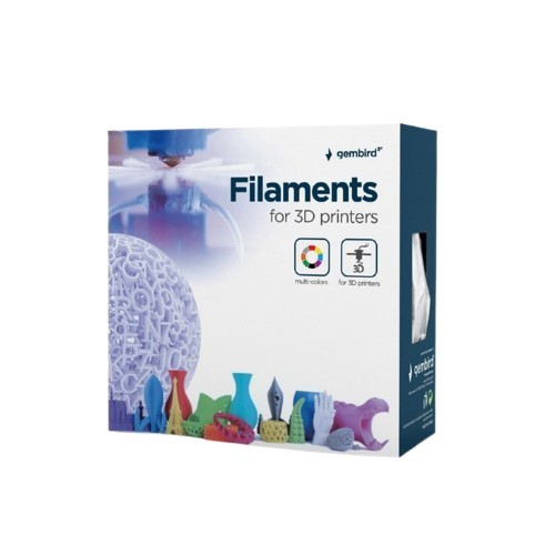 Gembird Filament PLA High Speed, 1,75 mm, 1 kg, biały