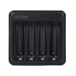 Gembird Ładowarka USB do akumulatorów AA/AAA, czarna