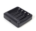 Gembird Ładowarka USB do akumulatorów AA/AAA, czarna