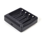 Gembird Ładowarka USB do akumulatorów AA/AAA, czarna