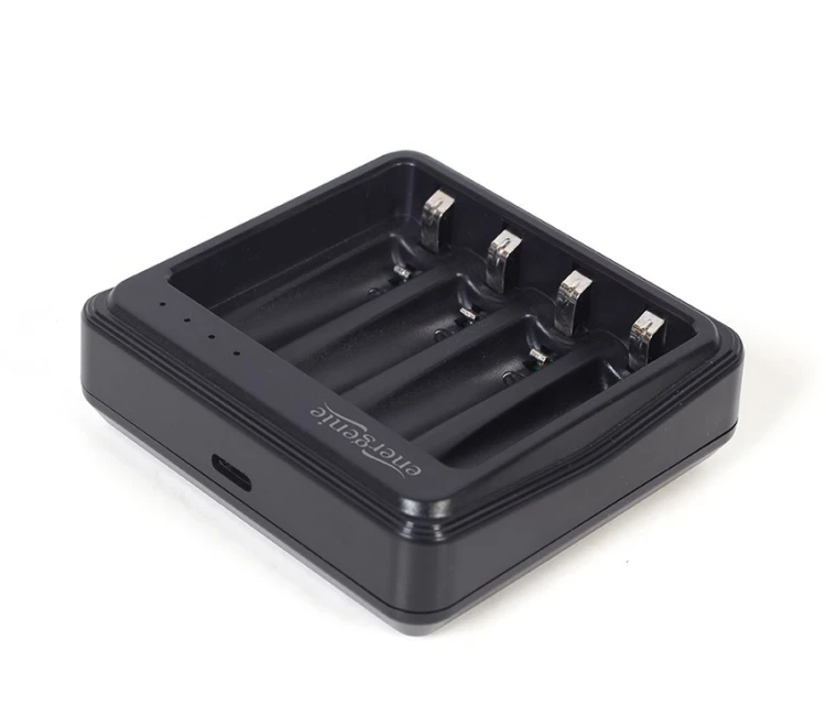 Gembird Ładowarka USB do akumulatorów AA/AAA, czarna