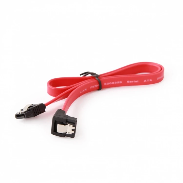 Gembird Kabel do dysków SATA DATA III (6GB/S)10cm metalowe zatrzaski kątowy