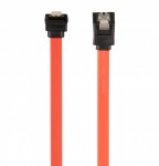 Gembird Kabel do dysków SATA DATA III (6GB/S) 30cm metalowe zatrzaski kątowy
