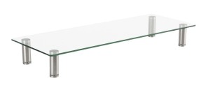 Gembird Podstawka szklana na monitor (rozmiar M)