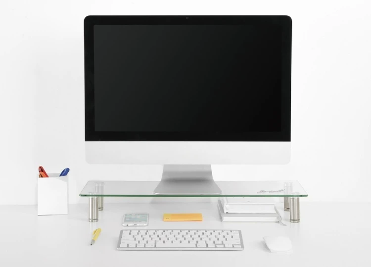 Gembird Podstawka szklana na monitor (rozmiar M)