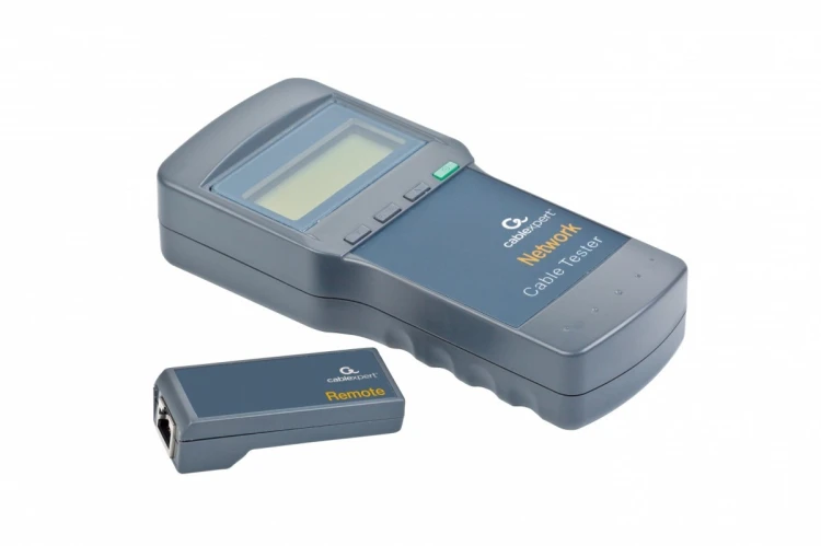 Gembird Cyfrowy tester kabli sieciowych, Cat 5E/6E, koncentryczne, telefoniczne