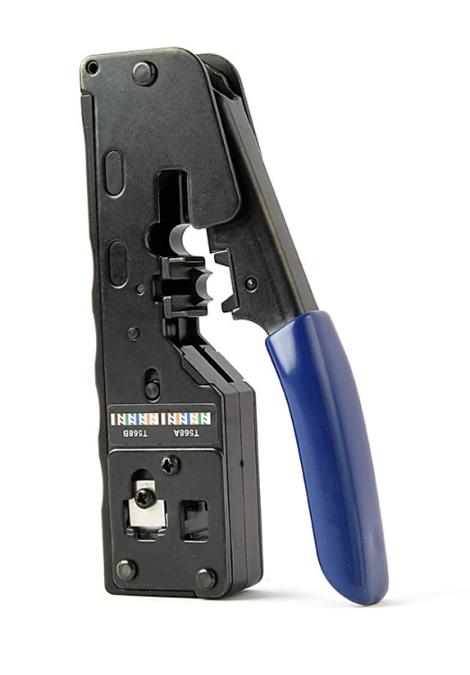 Gembird Uniwersalna zaciskarka wtyków RJ45 / RJ12 / RJ11/ Pass-through