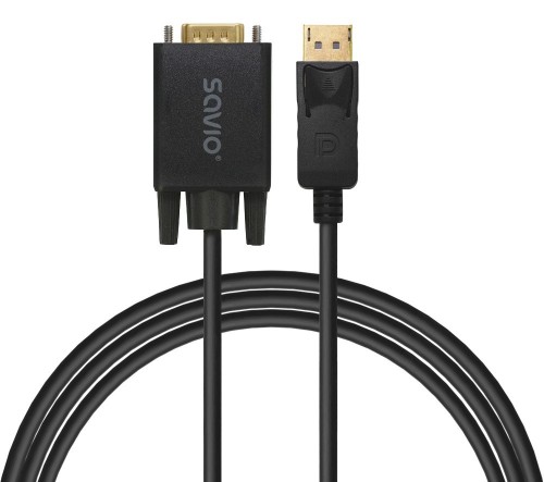 Savio Kabel Display Port-VGA CL-203 1.8m