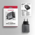AXAGON ACU-PQ67 Ładowarka sieciowa PD&QC 67W 2-port GaN, USB-A + USB-C