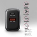 AXAGON ACU-PQ67 Ładowarka sieciowa PD&QC 67W 2-port GaN, USB-A + USB-C