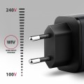 AXAGON ACU-PQ67 Ładowarka sieciowa PD&QC 67W 2-port GaN, USB-A + USB-C
