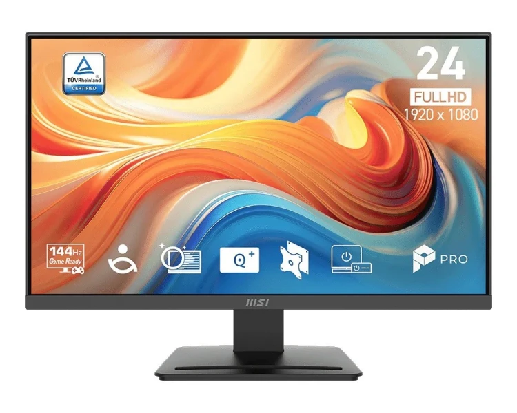 MSI Monitor PRO MP241 E14V 23.8 cala/ LED/FHD/FLAT/144Hz/Czarny