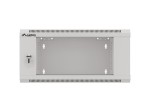 Lanberg Szafa instalacyjna RACK wisząca 19 cali 4U 600 szara WFFA-5604-10S
