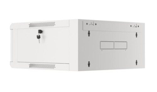 Lanberg Szafa instalacyjna RACK wisząca 19 cali 4U 600 szara WFFA-5604-10S