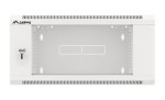 Lanberg Szafa instalacyjna RACK wisząca 19 cali 4U 600 szara WFFA-5604-10S