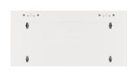 Lanberg Szafa instalacyjna RACK wisząca 19 cali 4U 600 szara WFFA-5604-10S