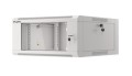 Lanberg Szafa instalacyjna RACK wisząca 19 cali 4U 600 szara WFFA-5604-10S
