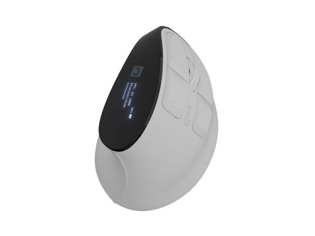 Natec Mysz wertykalna NATEC EUPHONIE PRO 4000DPI biała