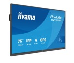 IIYAMA Monitor 75 cali TN7505A-B1AG IPS,4K,40pkt,500cd,nonOS,1200:1,5ms,    DeepContrast-IR+, 1xVGA,2xHDMI,DP,USB-C(PD65W),2xRJ45,2x20W,PiP,PbP,UCHWYT