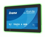 IIYAMA Monitor ProLite 10.1 cala TW1025ALASC-B3PNR,10P.DOT.IPS,WIFI,450 cd/m2,2x2W,3xUSB, RJ45, MICRO, A14, NFC , kamera internetowa (5MPa), pasek świ