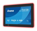 IIYAMA Monitor ProLite 10.1 cala TW1025ALASC-B3PNR,10P.DOT.IPS,WIFI,450 cd/m2,2x2W,3xUSB, RJ45, MICRO, A14, NFC , kamera internetowa (5MPa), pasek świ