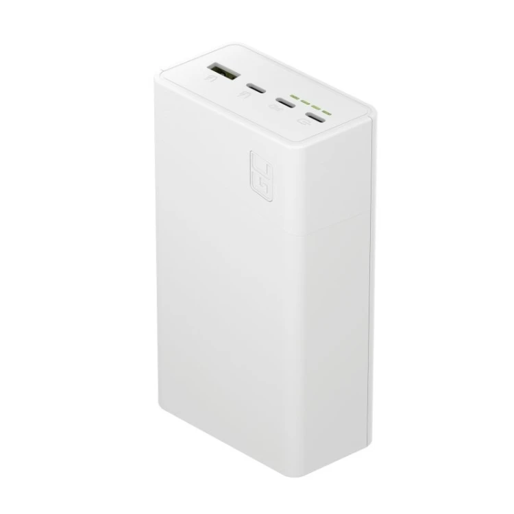 Green Cell Powerbank 30 000mAh, 22.5W, 4 porty, biały
