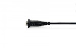 Digitus Kabel adapter USB 2.0 do RS232 (DB9) | Chipset FTDI (FT232RNL) | PVC, czarny | Mocowanie w tulejkach gwintowanych | 1.8m