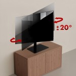 Maclean Uniwersalny stojak, max 35kg MC-132 na szafke RTV, obrót 20 stopni, dla TV 32-55''