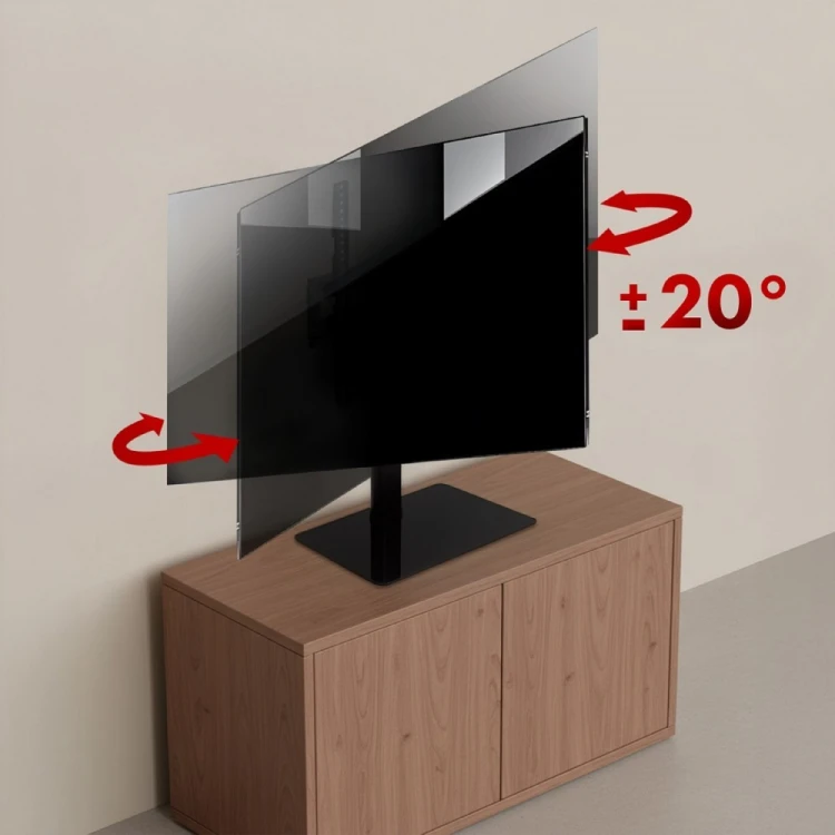 Maclean Uniwersalny stojak, max 35kg MC-132 na szafke RTV, obrót 20 stopni, dla TV 32-55''