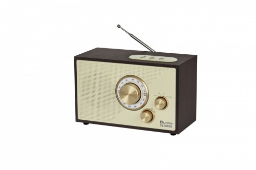 Eltra Radio OR SŁOWIK USB/BT ciemny brąz