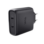 Trust Ładowarka MAXO GaN 65W 2x USB-C czarna