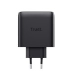 Trust Ładowarka MAXO GaN 65W 2x USB-C czarna
