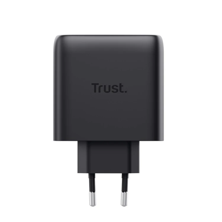 Trust Ładowarka MAXO GaN 65W 2x USB-C czarna