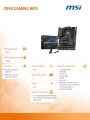MSI Płyta główna Z890 GAMING WIFI s1851 4DDR5 HDMI/DP ATX
