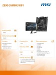MSI Płyta główna Z890 GAMING WIFI s1851 4DDR5 HDMI/DP ATX