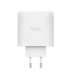 Trust Ładowarka biała MAXO GaN 65W 3xUSB-C 1xUSB-A