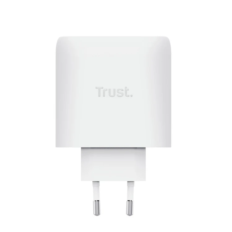 Trust Ładowarka biała MAXO GaN 65W 3xUSB-C 1xUSB-A