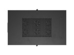 Lanberg Szafa instalacyjna rack stojąca 19 cali 32U 600x1000 drzwi perforowane LCD czarna (Flat pack)