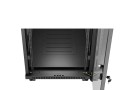 Lanberg Szafa instalacyjna rack stojąca 19 cali 32U 600x1000 drzwi przeszklone LCD czarna (Flat pack)