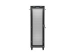 Lanberg Szafa instalacyjna rack stojąca 19 cali 37U 600x600 drzwi perforowane LCD czarna (Flat pack)
