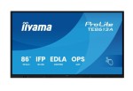 IIYAMA Monitor interaktywny 86 cali TE8613A-B2AG INFRARED,40pkt,IPS,4K,7H,500cd/m2,      WiFi,USB, ANDROID 14, Google EDLA,2x20W, UCHWYT ŚCIENNY