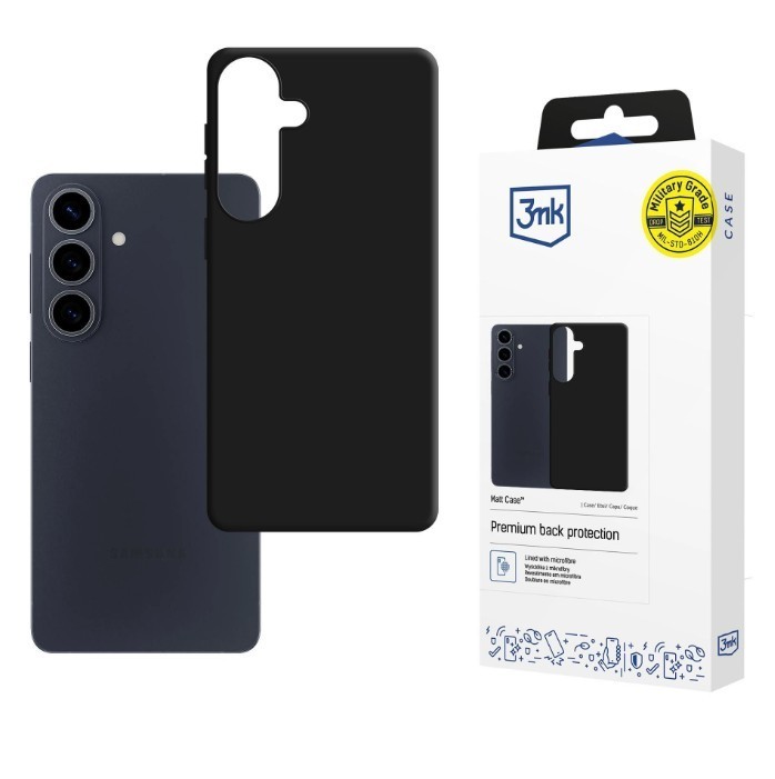 3MK Etui Matt Case Samsung Galaxy S26 czarne