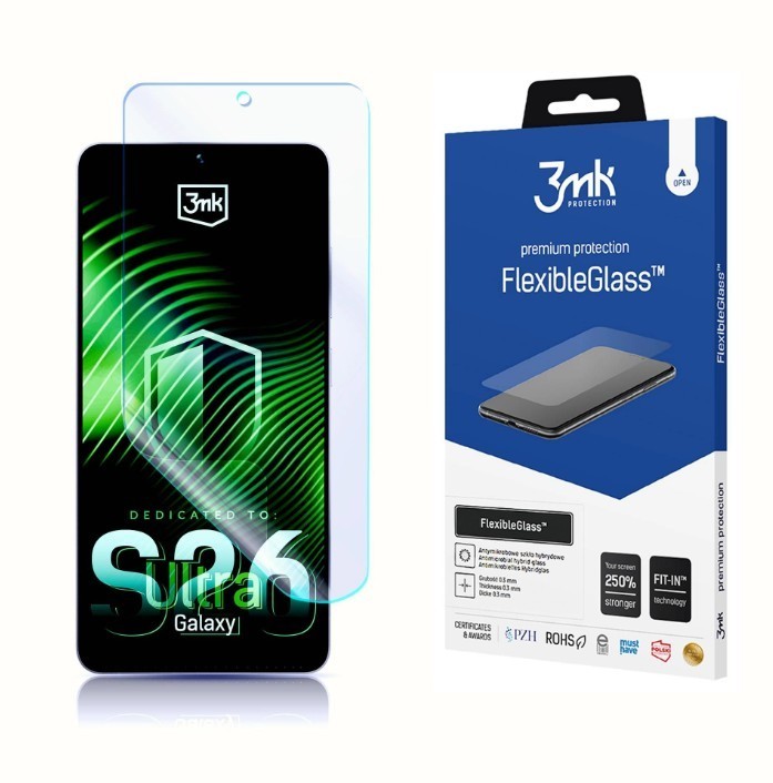 3MK Szkło hybrydowe FlexibleGlass Samsung S26+ Plus