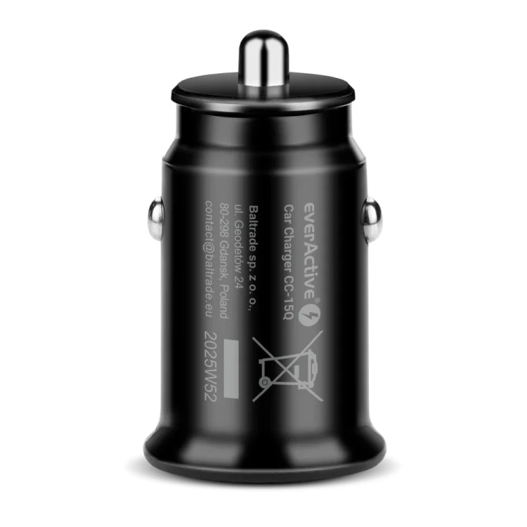 everActive Ładowarka samochodowa CC-15Q QC3.0 18W 1XUSB